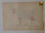 Pablo Picasso - attribué, dessin à l'encre