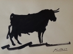 Pablo Picasso - attribué, dessin à l'encre