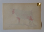 Pablo Picasso - attribué, dessin à l'encre