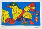 The multicoloured bird, Aquagravure