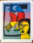 Guillaume Corneille - Lithographie signée 