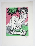 Guillaume Corneille - Lithographie ancienne signée 