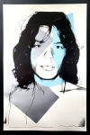 ANDY WARHOL - Mick Jagger 1975 - FS.II.138- SILKSCREEN