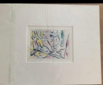 Roy Lichtenstein (naar) - Voilier à travers les arbres