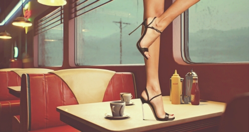 MR Strange Gitard - High Heels