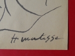 Henri Matisse - inkt tekening