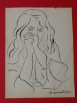 Henri Matisse - inkt tekening