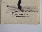 (After) Pablo Picasso - attribué, dessin à l'encre