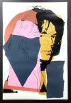 ANDY WARHOL - Mick Jagger 1975 - FS.II.139- SILKSCREEN