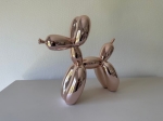 Jeff Koons Ballon Chien OR ROSE