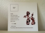 Jeff  Koons (after) - Jeff Koons Ballon Chien OR ROSE