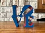Love Red Blue Robert Indiana (Éditions Studio)