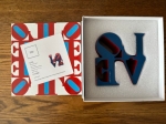 Robert Indiana (after) - Love Red Blue Robert Indiana (Éditions Studio)