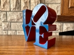 Robert Indiana (after) - Love Red Blue Robert Indiana (Éditions Studio)