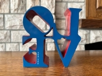 Robert Indiana (after) - Love Red Blue Robert Indiana (Éditions Studio)