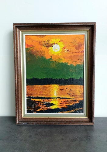 Willy  Van Ransbeeck - Item N° 2 - Zonsondergang