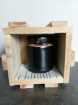 Anne Droeshout - Item N° 11 - Keramisch gedraaide pot met deksel