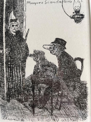 James Ensor - Masques Scandalisés