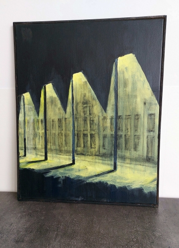 André Binon - Item N° 15 - Schilderij: Nacht