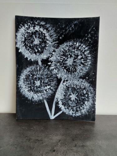 Hilde Roelandt - Item N° 19 - Schilderwerk: Paardenbloem