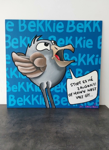 Nancy Troch - Item N° 27 - Acrylschilderij BEKKIE