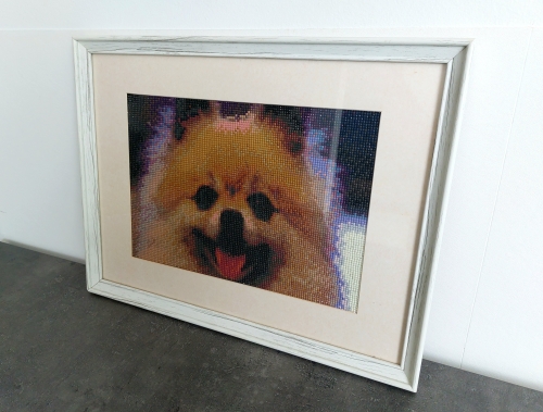 Maureen Duquet - Item N° 28 - Kader met diamontpainting
