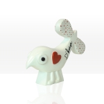 The lovebird white small