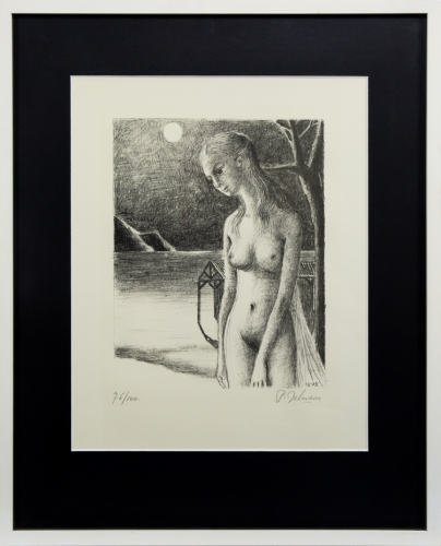 Paul Delvaux - La nuit