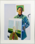 Zelfportret met schilderij