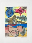 Guillaume Corneille - Lithographie Complicité - 2003