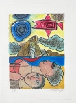 Guillaume Corneille - Lithographie Complicité - 2003