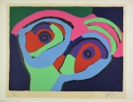 Karel Appel - Green Face