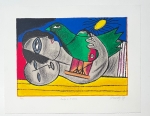Guillaume Corneille - Lithographie signée 