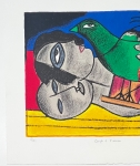 Guillaume Corneille - Lithographie signée 