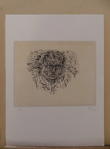 André Masson - Torrential Self-Portrait 1945