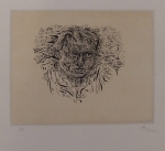 André Masson - Torrential Self-Portrait 1945