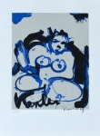 blue lady small