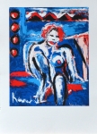 blue lady