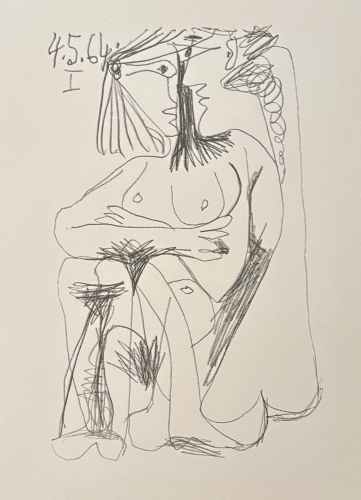 Pablo Picasso - Le Goût Du Bonheur 1970