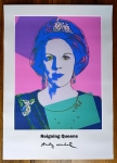 Andy Warhol - Andy Warhol Portfolio Posterprint Viertal 'Reigning Queens (Beatrix)' 1986 (#0427)