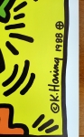 Keith Haring  - Keith Haring Signed (Attributed)
