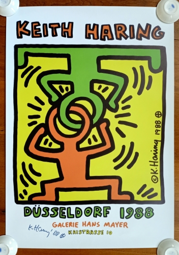 Keith Haring  - Keith Haring Signed (Attributed)