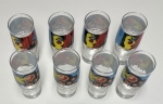 Guillaume Corneille - Lot de 10 verres :