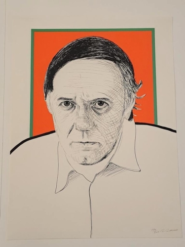 Roger Raveel - self-portrait 1972