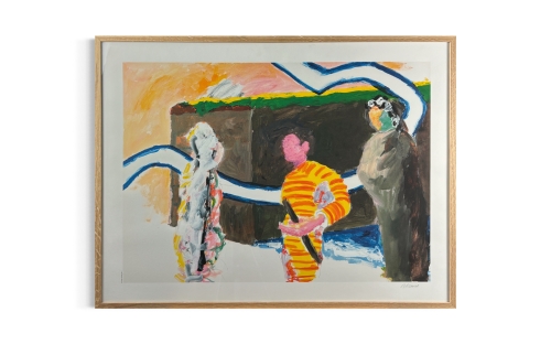 Roger Raveel - A Difficult Conversation
