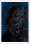 Portret in blauw