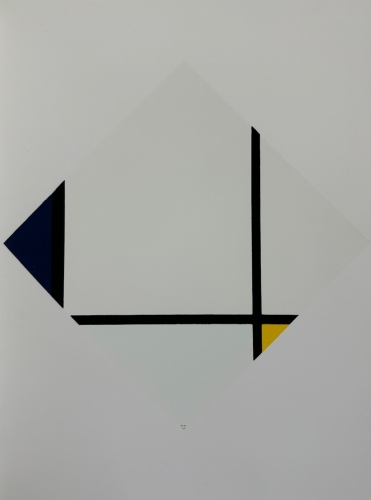 PIET  MONDRIAN - Authentic screen print 1980