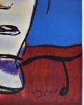 Herman Brood - 5 GRAM  screen print signed in very limited edition