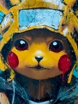 Oliver  - Pikachu in a hood