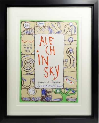 Pierre Alechinsky - Affiche Galerie de France